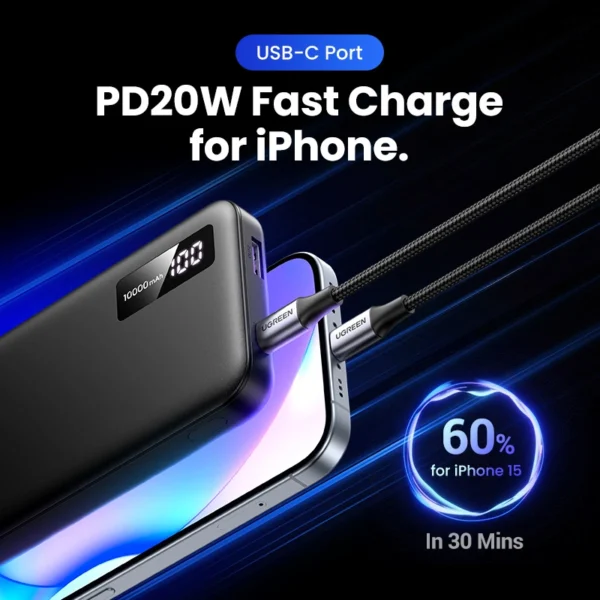 UGREEN-20W-10000mAh-Two-way-Fast-Charging-Power-Bank-Black-PB311-Ugreensl-1 UGREEN 10000mAh 20W Two-way Fast Charging Power Bank – PB311 – 25742