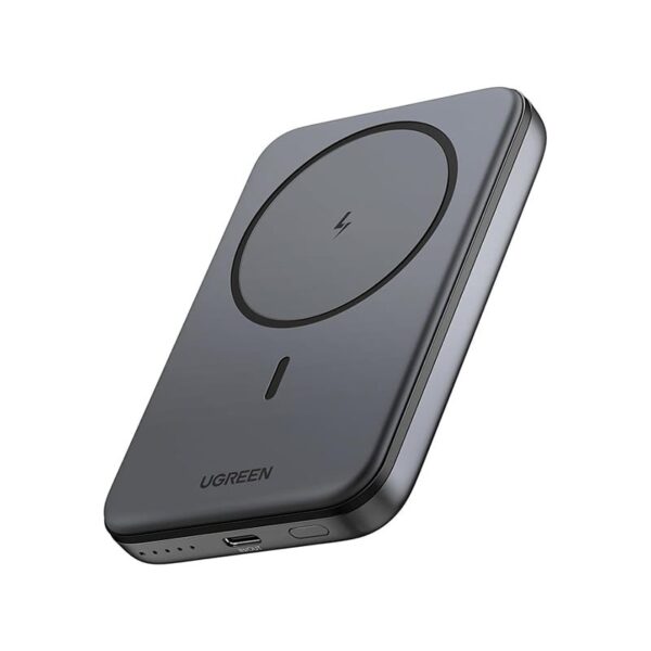 UGREEN 10000mAh Magnetic Wireless Power Bank Space Gray – PB561 – 25919 