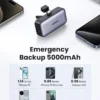 UGREEN 5000mAh 20W Power Bank with Built-in USB-C Connector – PB503 – 35338