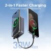 UGREEN 20000mAh 15W Qi2 Magnetic Wireless Power Bank With Type C Cable – PB567- 55450B 