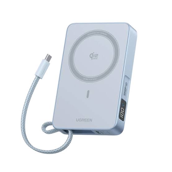 UGREEN 10000mAh 25W Qi2 Magflow Magnetic Wireless Power Bank – PB773 – 65958B