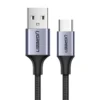 UGREEN 2 Meter 3Amp Max USB to Type-C Fast Charging Cable – US288 – 60128 