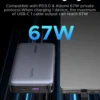 UGREEN 20000mAh 67W Nexode Power Bank with Built-in Cable – PB550 – 85166B