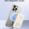 UGREEN 10000mAh 20W Magnetic Wireless Power Bank White – PB561 – 25208