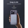 UGREEN 10000mAh 22.5W Kickstand Magnetic Wireless Power Bank Gray – PB206 – 15086