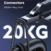 UGREEN 3 Meter 100W Type-C to Type-C PD Fast Charging Nylon Braided Cable – L512 – 45065 