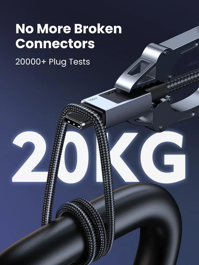 UGREEN 3 Meter 100W Type-C to Type-C PD Fast Charging Nylon Braided Cable – L512 – 45065 