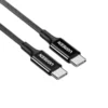 UGREEN 1 Meter 100W 5A Max Type-C to Type-C PD Fast Charging Silicone Braided Cable – US557 – 15275