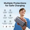 UGREEN 20000mAh 45W Power Bank with Built-in Cable – PB536 – 55988B 