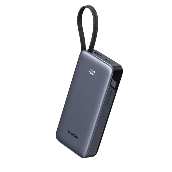 UGREEN 20000mAh 45W Power Bank with Built-in Cable – PB536 – 55988B 