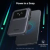 UGREEN 5000mah 20W Uno Series Magnetic Wireless Power Bank With Stand – PB571 – 35605B