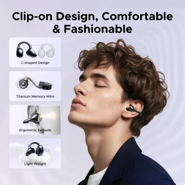 UGREEN-ClipBuds-Pro-WS218-85185-1-Year-Warranty-ugreen-2 UGREEN ClipBuds Pro Open-Ear Wireless Earbuds – WS218 – 85185
