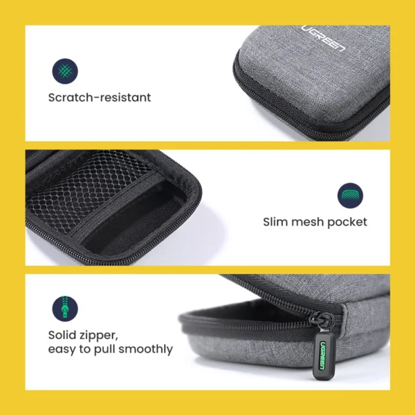 UGREEN Earphone Carrying Case Bag (Fabric) – LP128 – 70577