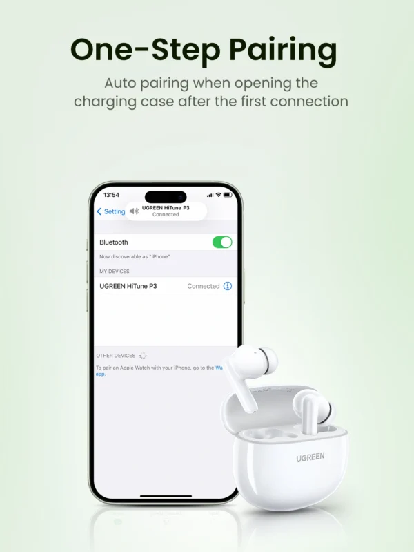 UGREEN HiTune P3 True Wireless Earbuds – WS207 – 45110