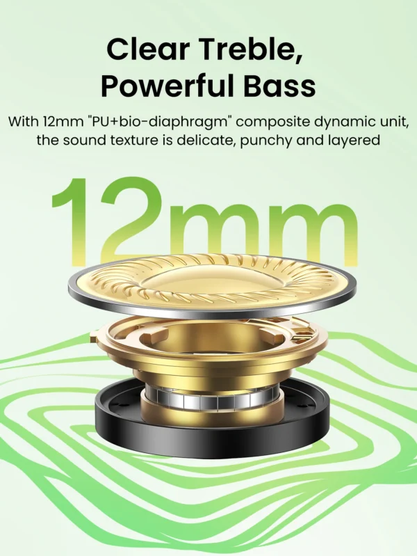 UGREEN HiTune P3 True Wireless Earbuds – WS207 – 45110
