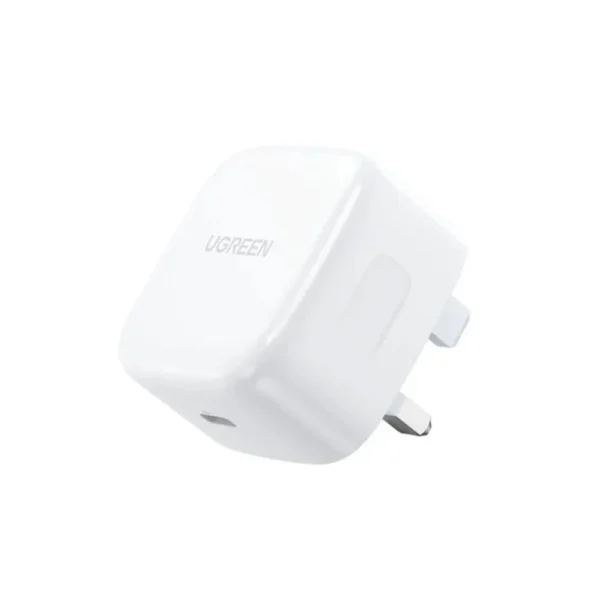 UGREEN 20W Type-C PD Fast Charger UK (White) - CD137 - 60451