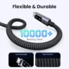 UGREEN 2 Meter 100W Uno Type-C to Type-C PD Fast Charging Cable – L509 – 35512