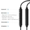 UGREEN Wired Earphones with 3.5mm Plug – EP106 – 35755 