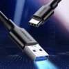 UGREEN 2m 5Gbps USB 3.0 A Male to Type C Male Cable (Black)- US184 – 20884