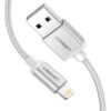 UGREEN 1 Meter MFI Certified USB – A to Lightning Nylon Braided Alu Case Cable – US199 – 60161