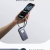 UGREEN 10000mAh 30W + Magnetic Apple Watch & Inbuilt Type-C Cable Fast Charger Power Bank- PB527 – 55434B 