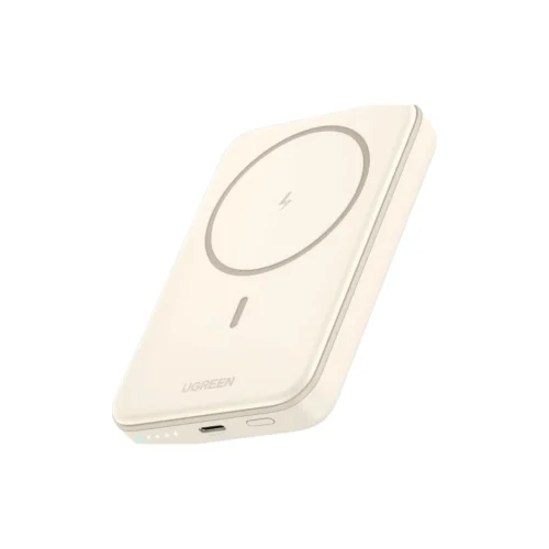 UGREEN 10000mAh 20W Magnetic Wireless Power Bank White – PB561 – 25208