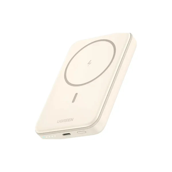 UGREEN 10000mAh 20W Magnetic Wireless Power Bank White – PB561 – 25208